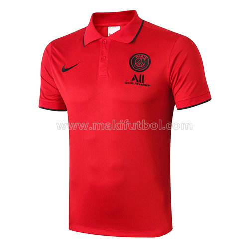 camiseta paris saint germain polo 2019-20 rouge
